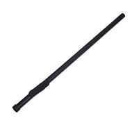 1 tube d'extension rond en laiton massif for robinet de bain et douche, 30 cm, 12 pouces, fixation murale(Black)