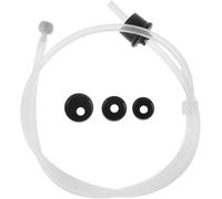 1 tube d'extension transparent pour distributeur de savon d'évier de 114,3 cm avec clapet anti-retour, pas besoin de remplir la petite bouteille, accessoires d'évier de cuisine, distributeurs de savon