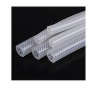 1 tube en silicone tressé de 1 m - Tuyau flexible en caoutchouc de qualité alimentaire for la plomberie, le brassage, les laboratoires, les produits laitiers et les applications sous vide(25mmx35mm)