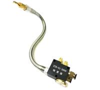 1 tube métallique universel for machine-outil, buse de refroidissement gravée BPV-3000, pulvérisation de fluide de coupe, buse XTR-01(XTR01.500metal tube)