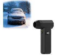 (1) Turboblower, puissante souffleuse à neige portable haute vitesse pour automobiles, souffleuse à 4 vitesses réglables avec vitesses variables