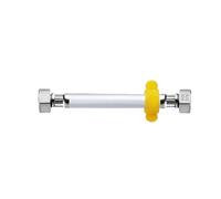 1 tuyau d'arrosage 40/60/80 cm adapté au tuyau d'arrivée d'eau froide des toilettes, accessoires de tuyau d'arrosage, décoration de la maison(Stainless Steel-60cm)