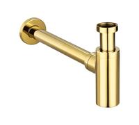 1 Tuyau de Lavage for Siphon en P for Bassin(Polish Brozne)