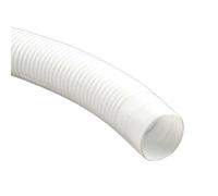 1 tuyau de vidange ondulé ID 16/20/32 mm longueur 1-10 m sortie drainage d'arrivée d'eau machine à laver double cylindre(Thickened white,INNER DIAMETER 20MM_LENGTH 5M)