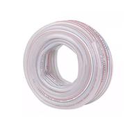 1 Tuyau D'irrigation Flexible Et Résistant À La Pression, En PVC Tissé Transparent Élastique, De Diamètres 10/12/14/16/19/22/25/28 Mm, Renforcé, Longueur 1 M.(10mm*14mm)