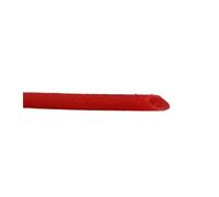 1 tuyau en silicone de qualité alimentaire flexible non toxique rouge 1/2 m ID 18 x 24 mm résistant aux hautes températures, idéal pour la cuisine et les projets de bricolage