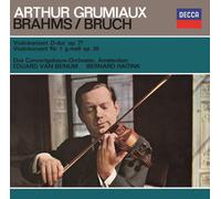 ブラ-ムス：ヴァイオリン協奏曲／ブルッフ：ヴァイオリン協奏曲第1番 (UHQCD)