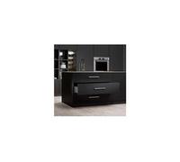 (1 unite) kit de tiroir de cuisine et salle de bain avec panneaux incluses, fermeture amortie, profondeur 500 mm, hauteur 93 mm, module 450 mm,