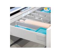 Range-couverts - recoupable - plastique gris - 336x482 mm EMUCA