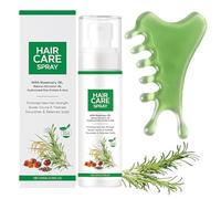 1 Unité Spray Pousse Cheveux Sérum Pousse Cheveux Hair Growth Serum Nourrissant Doux Et Apaisant Éclaircissant Favorise La Santé Du Cuir Chevelu Portable 100 Ml Facile À Utiliser Avec 1 Peigne Massage