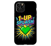 1 Up Splash Pop Culture Jeu vidéo rétro Coque pour iPhone 11 Pro