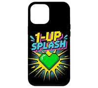 1 Up Splash Pop Culture Jeu vidéo rétro Coque pour iPhone 12 Pro Max