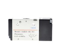 1 vanne à gaz pneumatique série 3A300, électrovanne 3 voies 2 positions - Normalement fermée/ouverte for la commande de gaz(3A320-08)
