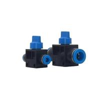 1 vanne à soupape HE-3-QS-8 153476 for un contrôle efficace du débit