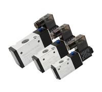 1 vanne de commande pneumatique 3 voies 2 positions 3V110-06 3V210-08 3V310-10 4V410-15 DC 12 V 24 V AC 110 V 220 V (3V210-08 PC12-02, AC110)