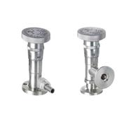 1 vanne de garniture GW-J200 GW-J30-T en acier inoxydable Vanne à aiguille pour évent de débit sous vide Vanne de commande manuelle (GW-J200)
