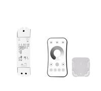 1 variateur LED 12 V 24 DC 15 A, bouton poussoir, 2,4 GHz RF, contrôleur monochrome intelligent sans fil WiFi, tactile(V1-L and R6-1 Set)