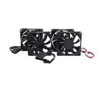 1 ventilateur de refroidissement sans balais 8 cm 8015 8025 12 V 3 broches grand 4 broches xh 2,54 2 broches 80 mm x 25 mm radiateur dissipateur thermique 80 x 80 x 15(Type 3)