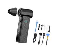 1 ventilateur portable avec batterie 10 000 mAh haute efficacité rechargeable