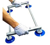 1 ventouse for écrans LCD/OLED - 4 ventouses de levage for écrans en verre avec poignées de longueur réglable (compatibles de 42 à 85 pouces)(600x590x950mm)