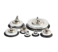 1 ventouse universelle oscillante avec coussinet de manipulation, variantes de ventouse industrielle, support PU/PUGB-20/30/40/60/80/100/120/150 (PUGB-150)