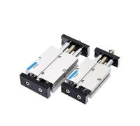 1 vérin à course réglable pneumatique à double arbre et double tige TN10/16/20/25/32 mm alésage 20/30/40/50/75/100 mm course.(Stroke 40-30mm,TNJ 20mm Bore)