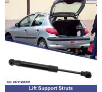 1 Vérin À Gaz De Support De Hayon Arrière No.98751255101 Pour Porsche Boxster (987) Cabriolet 2004 Noir
