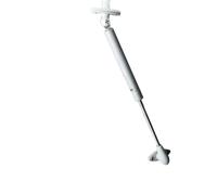 1 vérin à gaz hydraulique for porte d'armoire, tige de support de meuble, tige télescopique, charnière de porte d'armoire, support à ressort Pour Porte D'Armoire(120N 12KG)