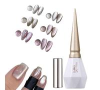 1 vernis à ongles gel holographique N7q2 - 15 ml - Nude Crystal Eye