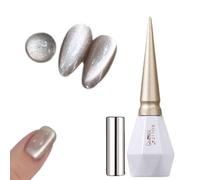 1 vernis à ongles gel magnétique 15 ml Nude Crystal Eye U4T5 Vernis à ongles gel holographique