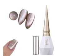 1 vernis à ongles gel magnétique 15 ml Nude Crystal Eye V1e1 - Vernis à ongles gel holographique