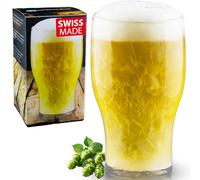 1 verre à bière auto-refroidissant de 480 ml de CoolDownDrink - Oubliez les glaçons - Rafraîchissez vos boissons sans les diluer. Pour une bière rafraîchissante et fraîche