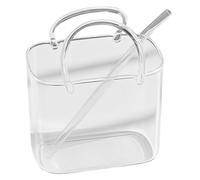 1 verre à cocktail transparent de 770 ml avec anse, idéal pour les jus de fruits, les thés glacés et autres boissons. Parfait pour un bar à la maison.