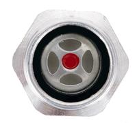 1 verre de vue de niveau d'huile pour compresseur d'air avec filetage mâle 1/2 et diamètre extérieur hexagonal pour une lecture précise du niveau d'huile et une performance d'étanchéité