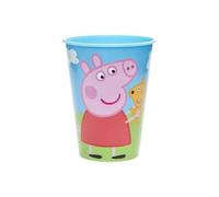 1 VERRE PEPPA PIG PVC 9.5 X 7 CM GOBELET JUS DE FRUIT EAU CUISINE