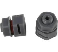 1 vis de bouchon de ventilation étanche. | Soupape de reniflard d'échappement automatique(Black,M16x1.5)