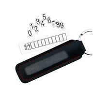 1 Voiture Porte-clés Anti-Perte créative Pendentif numéro de téléphone Carte Petit Cadeau décoration Maison Nouveau publiéOpération Facile