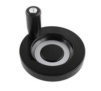 1 volant de fraiseuse en bakélite noire - Modèle ondulé avec ouvertures de 8/10/12/14/16/18/20 mm(200mmX20mm)