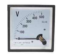 1 voltmètre analogique SQ-96 de type pointeur AC 250 V300 V500 V1000 V Précision 1,5 (AC0-1000 V)