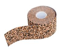 1 Volume Bande Musculaire Imprimé Léopard, 5m*5cm Bandes Adhésive Coton Élastique, Bandage pour Blessure Musculaire, Ruban Adhésif Muscles Articulations Protéger pour Épaules, Dos, Poignets, Genoux