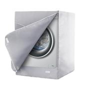 1 Washer Covers for Outside | 3-sided Waterproof Dustproof Breathable Supplies,Front-Loading Machine Cover | for Indoor Outdoor Kitchens Balconies Terraces Garden Laundry Apartment All Season Daily