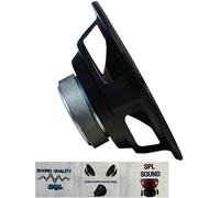 1 Web W-064 Haut-Parleur woofer midbass 16,50 cm 165 mm 6,5" de diamètre, 50 Watts rms 100 Watts Max, impédance 4 ohm, sensibilité 92 DB, pour Voiture, 1 pièce