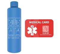 1-WHEAT Ice Pack pour étui de voyage isotherme à insuline 60H(Bleu)