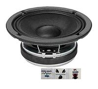 1 WOOFER FAITAL Pro 6FE200 6 FE 200 Haut-Parleur 16,5 cm 165 mm diamètre 6,5" 130 Watt rms 260 Watt Max 8 ohm pour Maison 95 DB, 1 pièce + 3 Stickers Cadeau