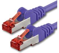 1 x 1 m Network Cable Cat 6 Cat6 RJ45 SFTP Purple