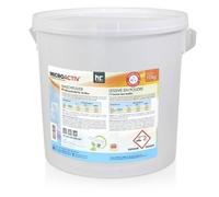 Microactiv Lessive en Poudre 1 x 10 Kg - Détergent Complet pour Blanc et Couleurs - Efficacité 30-95°C - Lessive Universelle en Poudre pour Machine et Lavage a la main