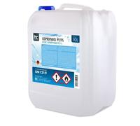 Höfer Chemie Alcool Isopropylique Pur 1 X 10 L (10 L) - Isopropanol 99,9% (IPA) IPA Parfait Comme Solvant et Dégraissant