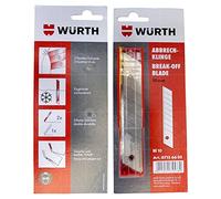 1 x 10 Lames sécables 18 mm würth 07156605 (rouge)