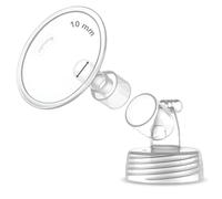 1 x 10 mm Maymom 2 pièces de pompe à col large pour pompes Spectra S1/S2 ; y compris brides à large ouverture ; bride Spectra non originale