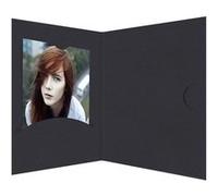 Daiber – Cartoncins photo Opti-Line – jusqu'à 7 x 10 cm – Noir – 1 x 100